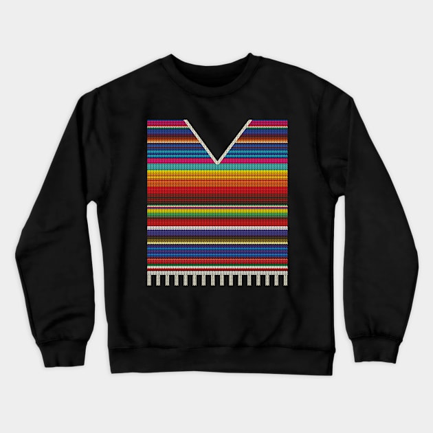 Poncho Style Crewneck Sweatshirt by zeno27